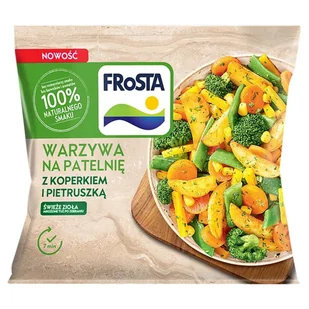 FRoSTA Warzywa na patelnię z koperkiem i pietruszką 400 g - Dania mrożone - miniaturka - grafika 1