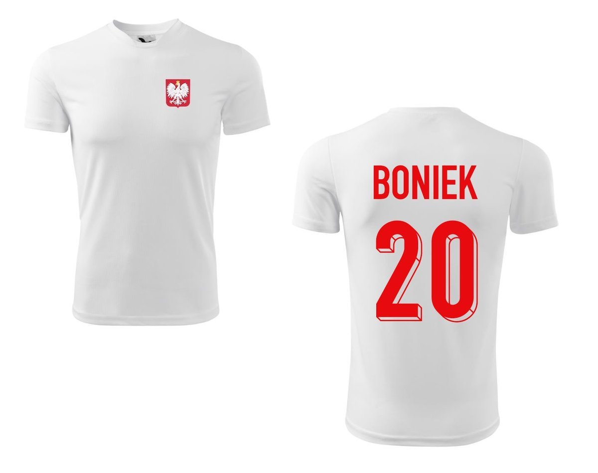 Treningowa Koszulka POLSKA BONIEK 20 jr