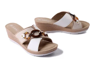 INBLU EL-31 001 biały , klapki damskie - Inblu - Klapki i japonki damskie - miniaturka - grafika 1