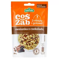 Płatki śniadaniowe i musli - Kupiec Coś na ząb Owsianka z czekoladą 50 g - miniaturka - grafika 1