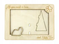 Ramki na zdjęcia - Shih Tzu shih-tzu ramka na zdjęcie z psem grawer - miniaturka - grafika 1