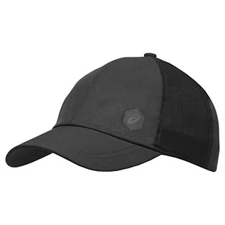 Czapki damskie - Asics Męska czapka Essential Cap, Performance Black, One Size - grafika 1