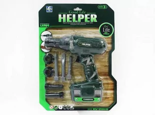 BIGTOYS Wiertarka na baterie BZES2230 - Mały majsterkowicz - miniaturka - grafika 1