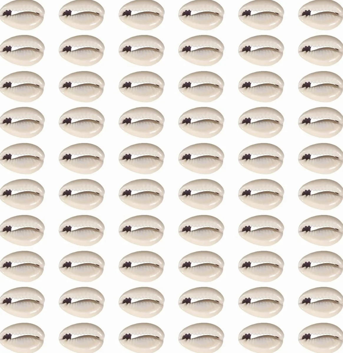 Muszle 200 sztuk naturalne kauri 18-21mm do biżuterii rzemiosła
