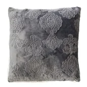 Poduszki - Poduszka LOUIS ciemnoszara - miniaturka - grafika 1