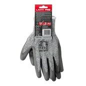 Rękawice robocze - Rękawice ochronne o podwyższonej odporności na przecięcie LAHTI PRO szare 10 - miniaturka - grafika 1