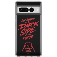 Etui i futerały do telefonów - ERT GROUP etui na telefon Google PIXEL 7 PRO, case oryginalny i oficjalnie licencjonowany przez Star Wars, wzór Darth Vader 020, optymalnie dopasowane, plecki z TPU - miniaturka - grafika 1