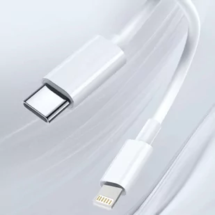 Kabel 2m USB-C do Lightning Alogy Fast Charge przewód do ładowania iPhone 20W biały - Kable USB - miniaturka - grafika 4