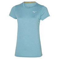 Koszulki i topy damskie - Mizuno Damska koszulka z grafiką Core Running Milky Blue, S - miniaturka - grafika 1