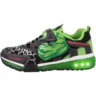 Buty dla chłopców - Sneakersy Geox - J Bayonyc B. B J35FEB 011CE C0016 S Black/Green - miniaturka - grafika 1