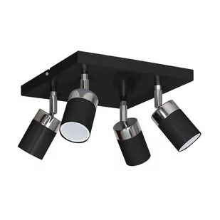 Eko-Light Lampa sufitowa JOKER BLACK 4xGU10 MLP1339) MLP1339 - Lampy sufitowe - miniaturka - grafika 1
