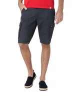 Spodenki męskie - Timezone Bojówki - Regular fit - w kolorze granatowym - miniaturka - grafika 1