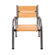 Fotele i krzesła ogrodowe - Krzesło ogrodowe PATIO Park Lux Brązowo-szary - miniaturka - grafika 1