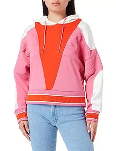 BOSS C_eversi bluza damska, Średni, różowy, 668, XL - Bluzy damskie - miniaturka - grafika 1
