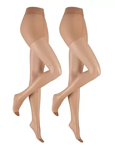 Hudson Damskie rajstopy Lilly Lafina, 15 DEN (1 para), Beżowy (Make-up 0019), 3.5/7.5 (Manufacturer size: 36/40) - Rajstopy - miniaturka - grafika 1