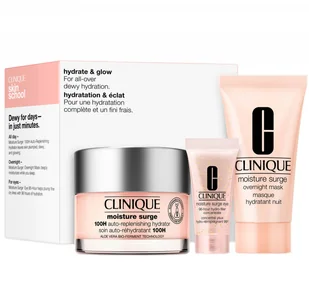 Clinique Hydrate & Glow Set zestaw upominkowy do rozjaśnienia i nawilżenia - Zestawy kosmetyków damskich - miniaturka - grafika 2