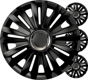 Kołpaki samochodowe 4szt. komplet royal czarne 14" cali color box - Kołpaki samochodowe - miniaturka - grafika 1