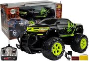 Zabawki zdalnie sterowane - Ogromny Zdalnie Sterowany Samochód Rc Auto Jeep Rampage Monster Truck Pilot - miniaturka - grafika 1