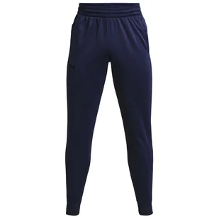 Męskie spodnie dresowe Under Armour Fleece Joggers Rozmiar: XXL / Kolor: ciemnoniebieski - Spodnie sportowe męskie - miniaturka - grafika 1