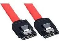 Kable komputerowe i do monitorów - Lindy Internes SATA-Latch-Kabel/1,0m 2x7 pin SATA plug 33452 - miniaturka - grafika 1