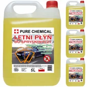 Płyny do spryskiwaczy - Letni Płyn Do Spryskiwaczy 20L 4x5L Pure Chemical - miniaturka - grafika 1