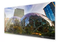 Dekoracje domu - Panel kuchenny HOMEPRINT Szklane kopuły, Seattle 120x60 cm - miniaturka - grafika 1