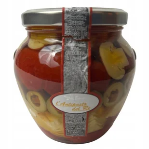 Warzywna Mieszanka - Królewska przekąska - włoskie Antipasti 540g - Pasztet i przetwory mięsne - miniaturka - grafika 1