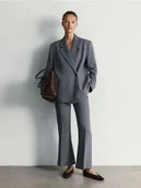 Marynarki i żakiety damskie - Reserved - Marynarka z dodatkiem wiskozy - ciemnoszary - miniaturka - grafika 1