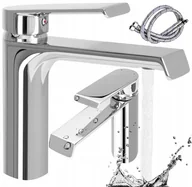 Baterie umywalkowe - Rea Bateria umywalkowa Hass Chrome Niska B6206 - miniaturka - grafika 1