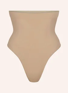 Skims Stringi Modelujące Seamless Sculpt beige - Majtki damskie - miniaturka - grafika 1