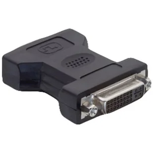 Delock adapter DVI(F)(24+5)->VGA(M) 65017 - Adaptery i przejściówki - miniaturka - grafika 1