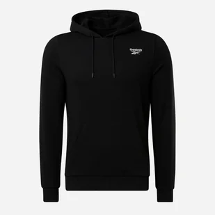 Bluza męska z kapturem Reebok Identity Smal 100051167 S Czarna (4066751153934) - Bluzy męskie - miniaturka - grafika 1