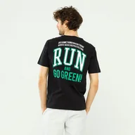 Koszulki męskie - Champion Eco Graphic Print T-Shirt Black - Xl - miniaturka - grafika 1