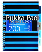Zeszyty szkolne - Project Book Navy A4 200 kratka niebieski - miniaturka - grafika 1