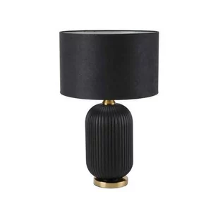 Lampa stołowa/biurkowa Tamiza, duża, czarny/złoty, 1x40W E27 - Lampy stojące - miniaturka - grafika 1