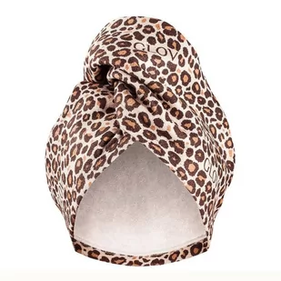 GLOV Hair Wrap Turban Cheetah Cheetah - Pozostałe akcesoria do kąpieli i SPA - miniaturka - grafika 1