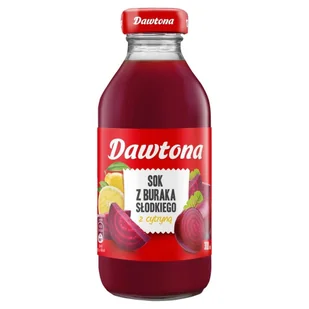 Dawtona Sok ze słodkiego buraka z cytryną 300 ml - Soki i napoje niegazowane - miniaturka - grafika 1