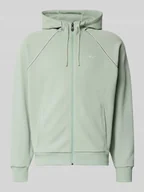 Bluzy męskie - Bluza rozpinana o kroju regular fit z mieszanki bawełny - miniaturka - grafika 1