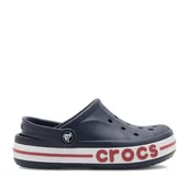 Buty dla chłopców - Klapki Crocs C-BAYABAND CLOG K 207019-410 Granatowy - miniaturka - grafika 1