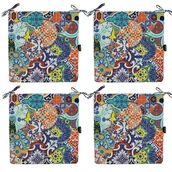 Poduszki na krzesła - Zestaw Poduszek Na Krzesło Daria 40 487 (4 Szt.) - miniaturka - grafika 1