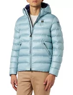 Kurtki męskie - Blauer Kurtki Krótkie Wyściełane Wata Kurtka Męska, 963vu Aquamarine Int. Niebiesko-fioletowy, XXL - miniaturka - grafika 1