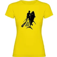 Koszulki i topy damskie - Damska koszulka wędkarska niebieski polowanie na wodę krótki rękaw, damski, wędkarski t-shirt, 11502302MK025, drzewo cytrynowe, M - miniaturka - grafika 1