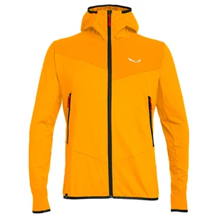 Bluza męska Salewa Agner Hybrid PL/DST M FZ Hdy Turmeric Melange/0910 XL - Bluzy męskie - miniaturka - grafika 1