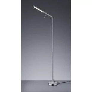 Trio Leuchten Lampa podlogowa Palis srebrna - Lampy stojące - miniaturka - grafika 1