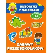 Olesiejuk Sp. z o.o. Zabawy przedszkolaków. Historyjki z nalepkami - Anna Wiśniewska - Baśnie, bajki, legendy - miniaturka - grafika 1