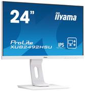 Monitory - IIYAMA XUB2492HSU-W1 23" biały - miniaturka - grafika 1