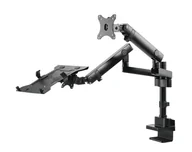 Uchwyty do monitorów - Uchwyt na monitor i laptop Spacetronik SPA-H121 stabilny poręczny - miniaturka - grafika 1