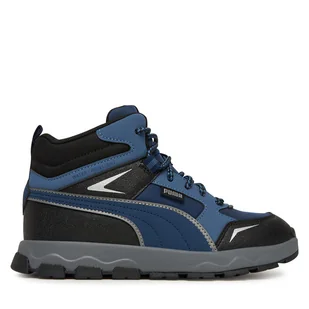Sneakersy Puma Evolve Trail Jr 397644 08 Granatowy - Buty dla chłopców - miniaturka - grafika 1