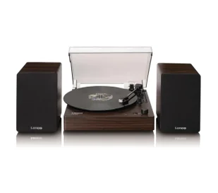 Lenco LS-200WD Brązowy - Gramofony - miniaturka - grafika 1