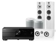 Kino domowe - Yamaha RX-A2A (czarny) + 603 S3 + HTM6 S3 + 2x MusicCast 20 (biały) - miniaturka - grafika 1